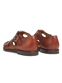 Fisherman 3 Caged Leather Sandals
