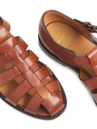 Fisherman 3 Caged Leather Sandals