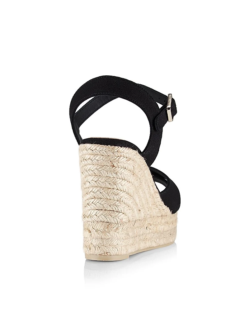 Blaudell 115MM Espadrille Wedge Sandals