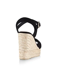 Blaudell 115MM Espadrille Wedge Sandals
