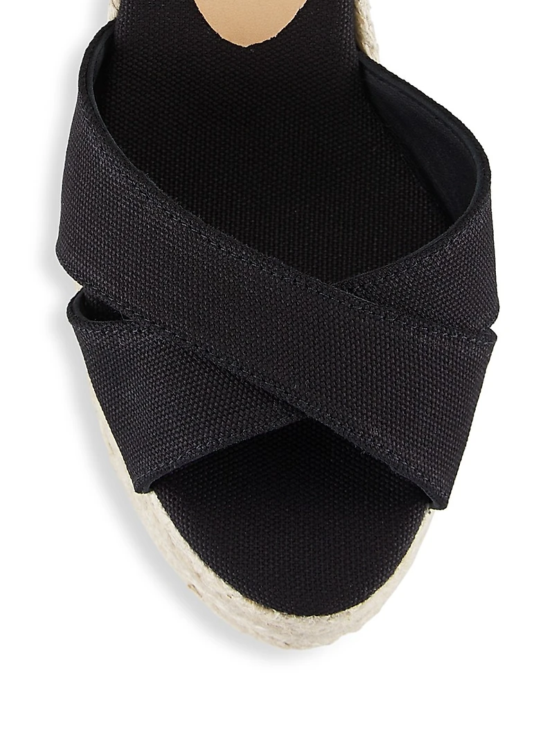 Blaudell 115MM Espadrille Wedge Sandals