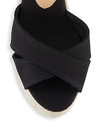 Blaudell 115MM Espadrille Wedge Sandals
