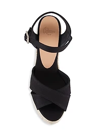 Blaudell 115MM Espadrille Wedge Sandals
