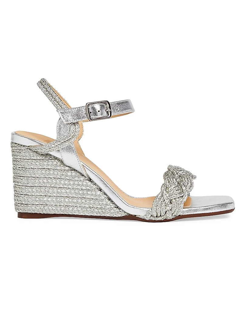 Brielle 90MM Espadrille Wedge Sandals