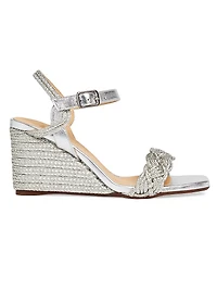 Brielle 90MM Espadrille Wedge Sandals
