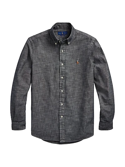 Chambray Sport Shirt