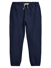 Fleece Cotton-Blend Sweatpants