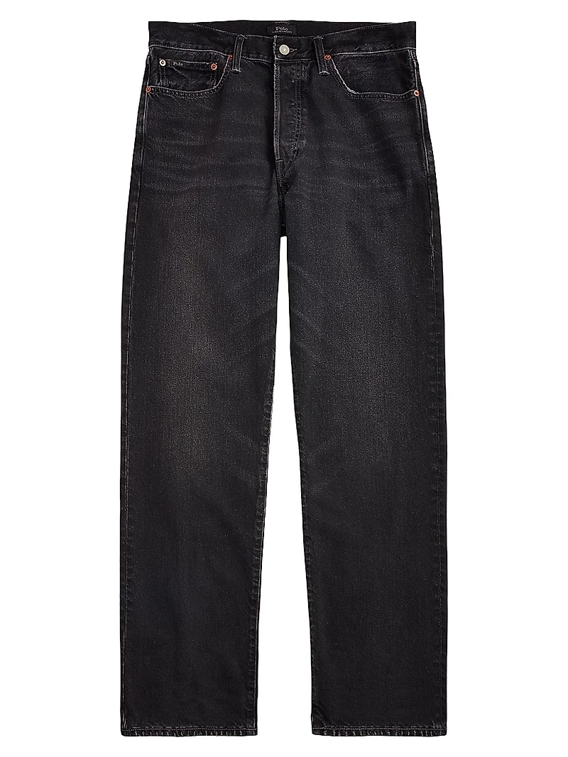 3X1 Rigid Denim Straight-Leg Jeans