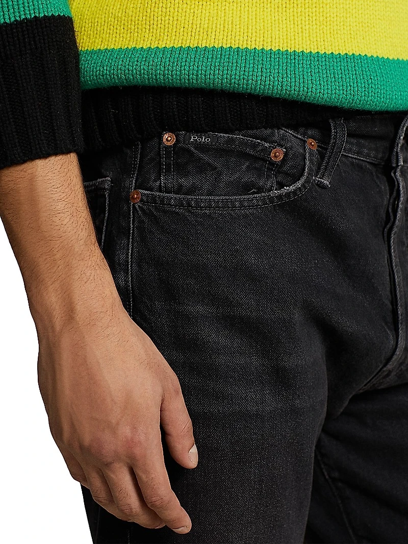 3X1 Rigid Denim Straight-Leg Jeans