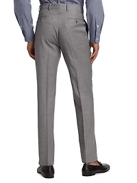 Wool Twill Slim-Fit Trousers