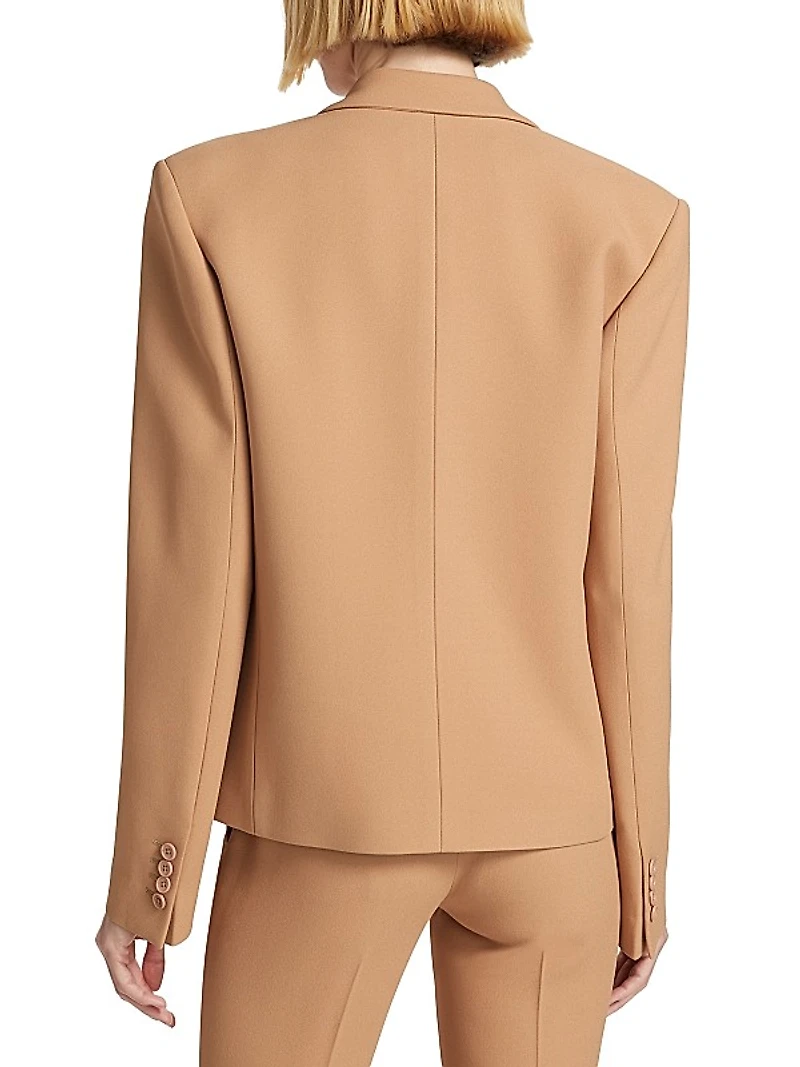 Boxy Double-Breasted Blazer