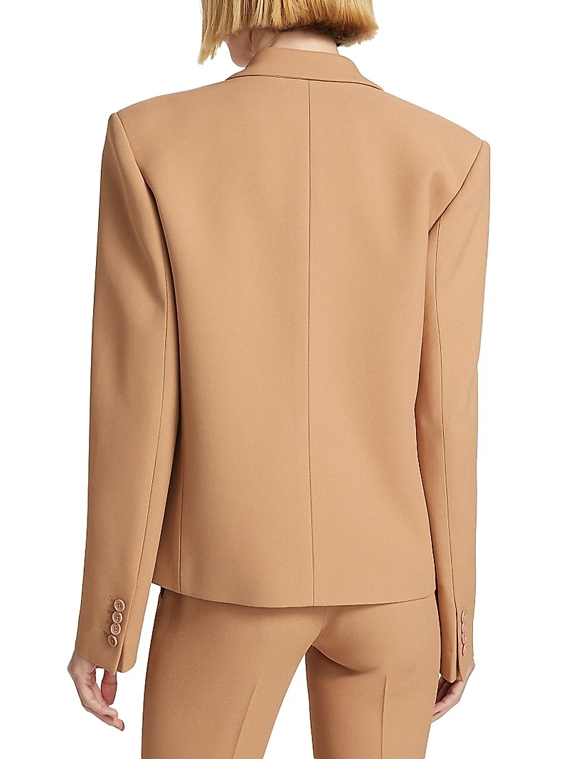 Boxy Double-Breasted Blazer