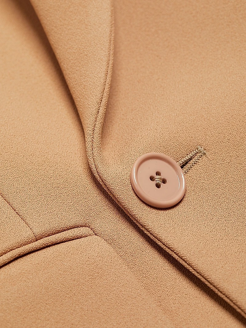Boxy Double-Breasted Blazer