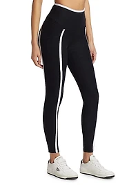 High-Waisted Ankle-Crop Leggings
