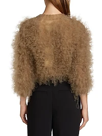 Foamy V-Neck Cardigan