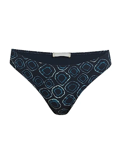 Dani Printed Low-Waist Bikini Bottom