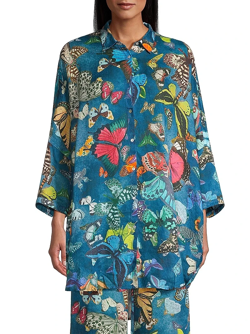 Linen Butterfly Tunic