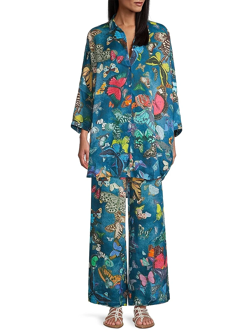 Linen Butterfly Tunic