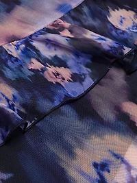 Varda Printed Ruffled Midi-Dress