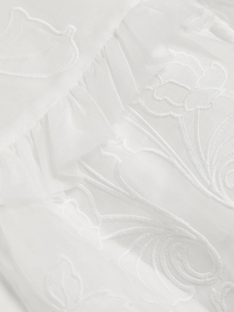 Calla Embroidered Tiered Maxi Dress