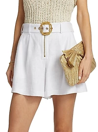 Aspyn Belted Shorts