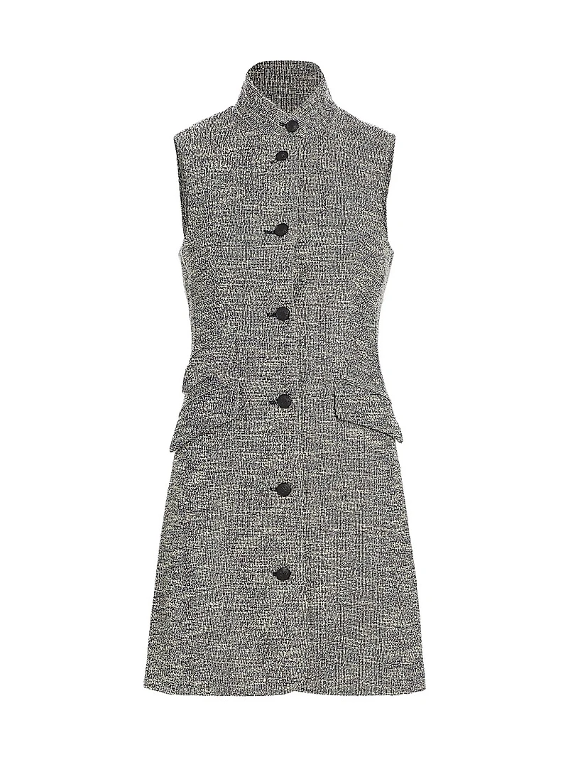 Slade Tweed Sleeveless Minidress