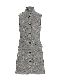 Slade Tweed Sleeveless Minidress