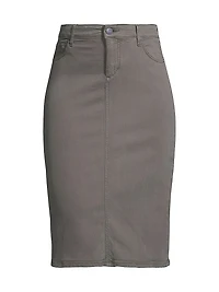 Denim Pencil Skirt