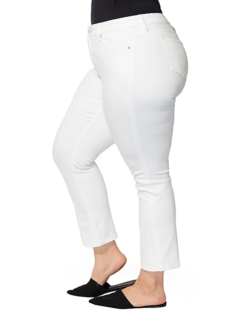 Clare High-Rise Boot-Cut Jeans