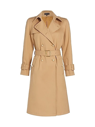 Danielle Belted Trench Coat