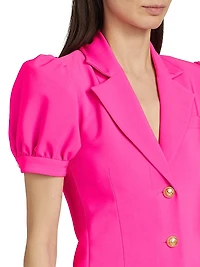 Neira Crepe Blazer Minidress