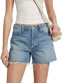 The Skipper Fray Denim Shorts