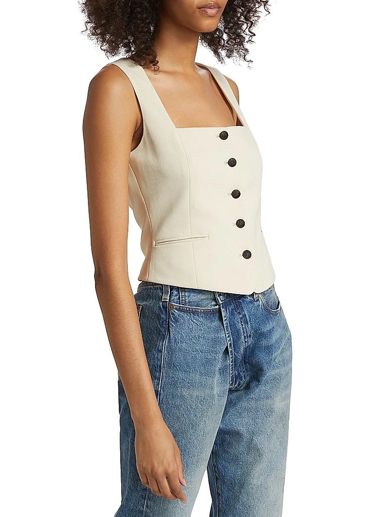 Mariana Twill Vest