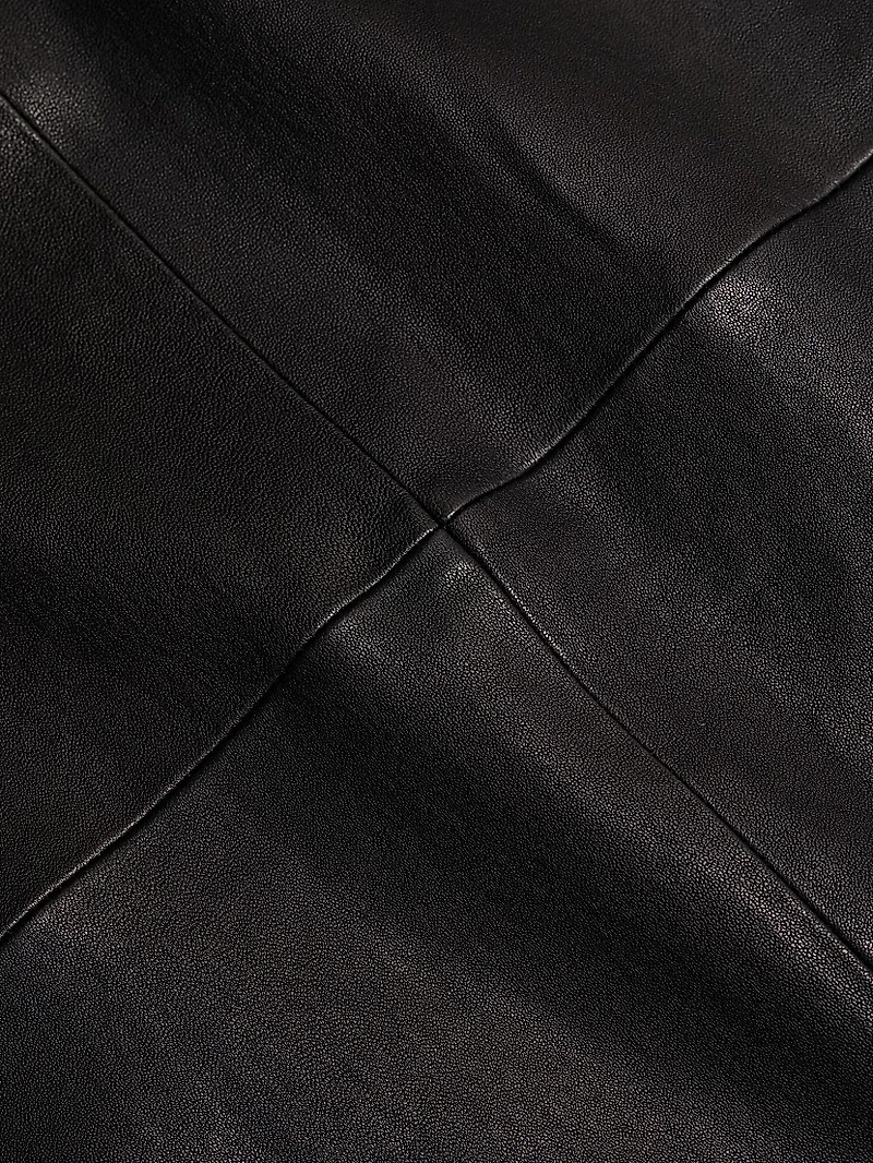 Ilana Leather Maxi Skirt