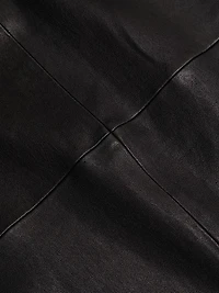 Ilana Leather Maxi Skirt
