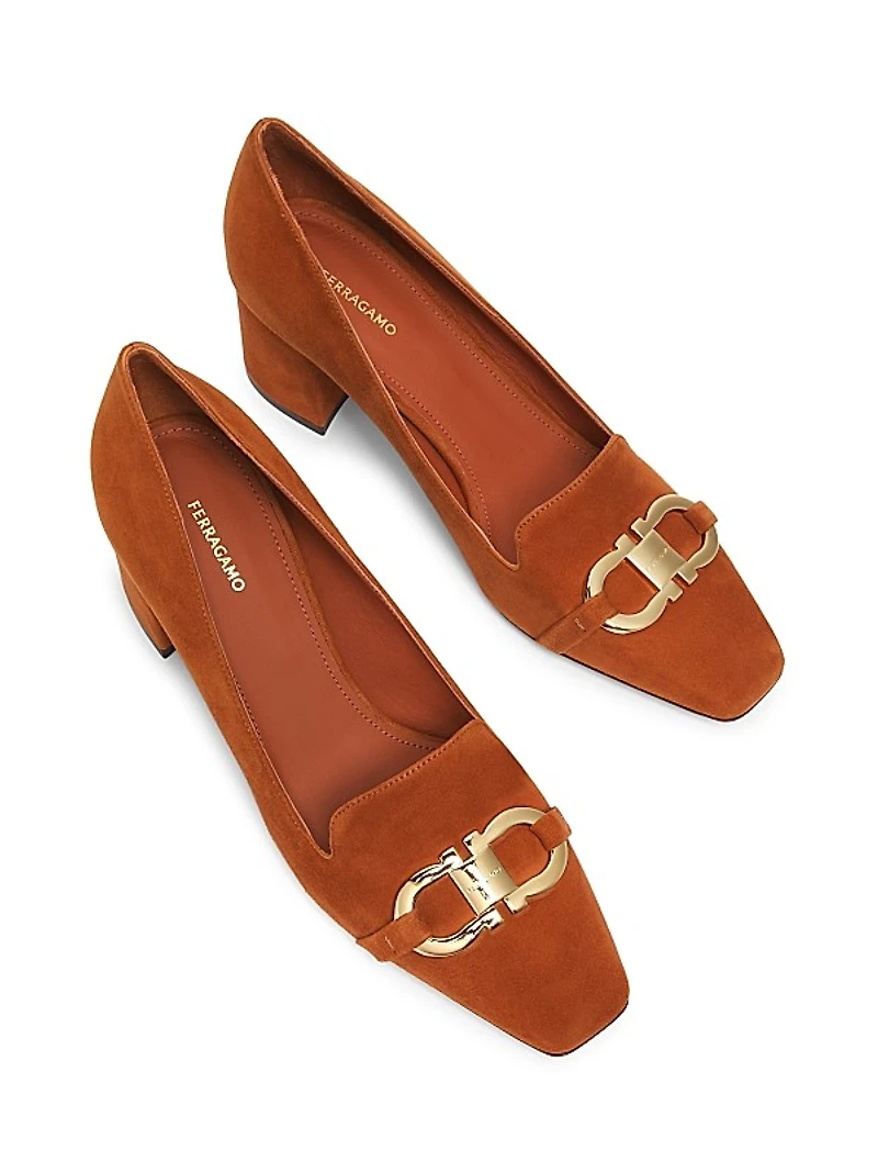 Mirelle 60MM Suede Pumps