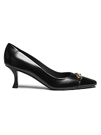 Bria 60MM Patent Leather Cap-Toe Pumps