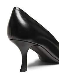 Bria 60MM Patent Leather Cap-Toe Pumps