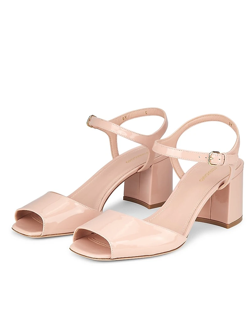 Sally 60MM Patent Leather Sandals