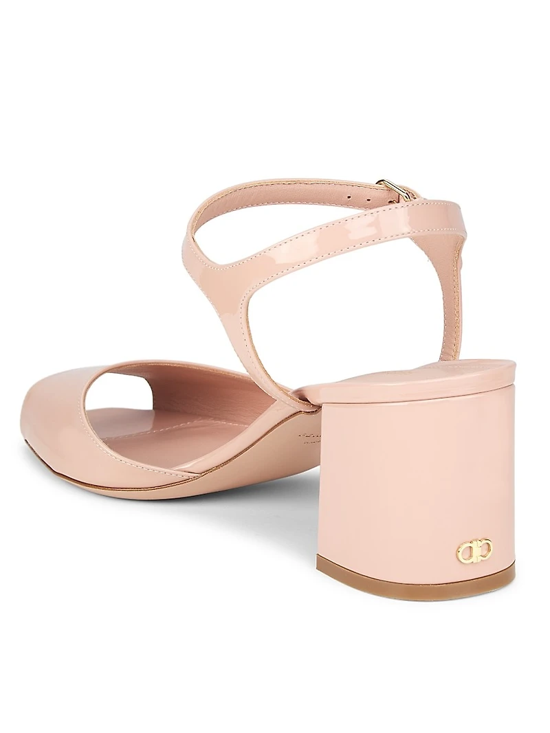 Sally 60MM Patent Leather Sandals