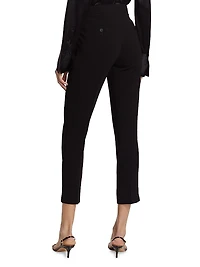 Ibbey Crepe Tapered Trousers