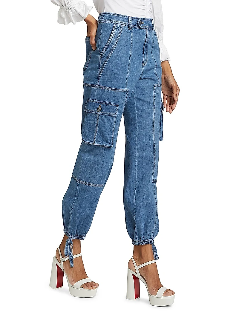 Zola Denim Cargo Pants