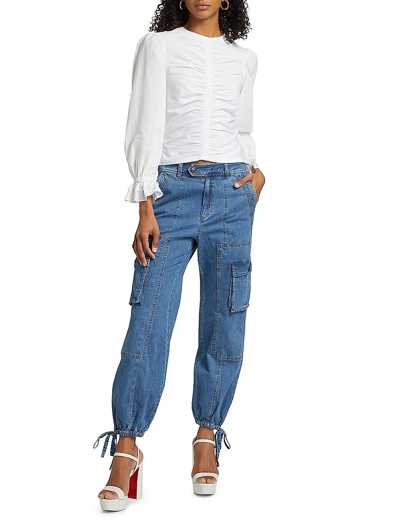 Zola Denim Cargo Pants