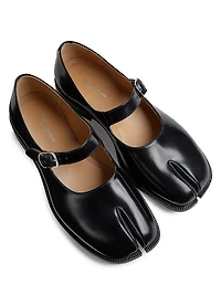 Tabi Leather Mary Janes