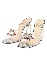 Aurum 100MM Transparent Mules