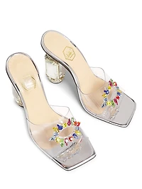 Aurum 100MM Transparent Mules