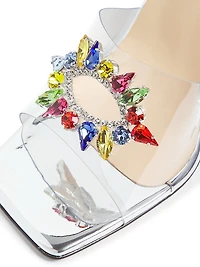 Aurum 100MM Transparent Mules