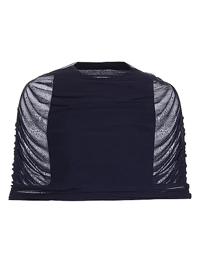 The Lyra Shirred Knit Top