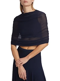 The Lyra Shirred Knit Top