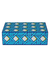 Basketweave Lacquer Box